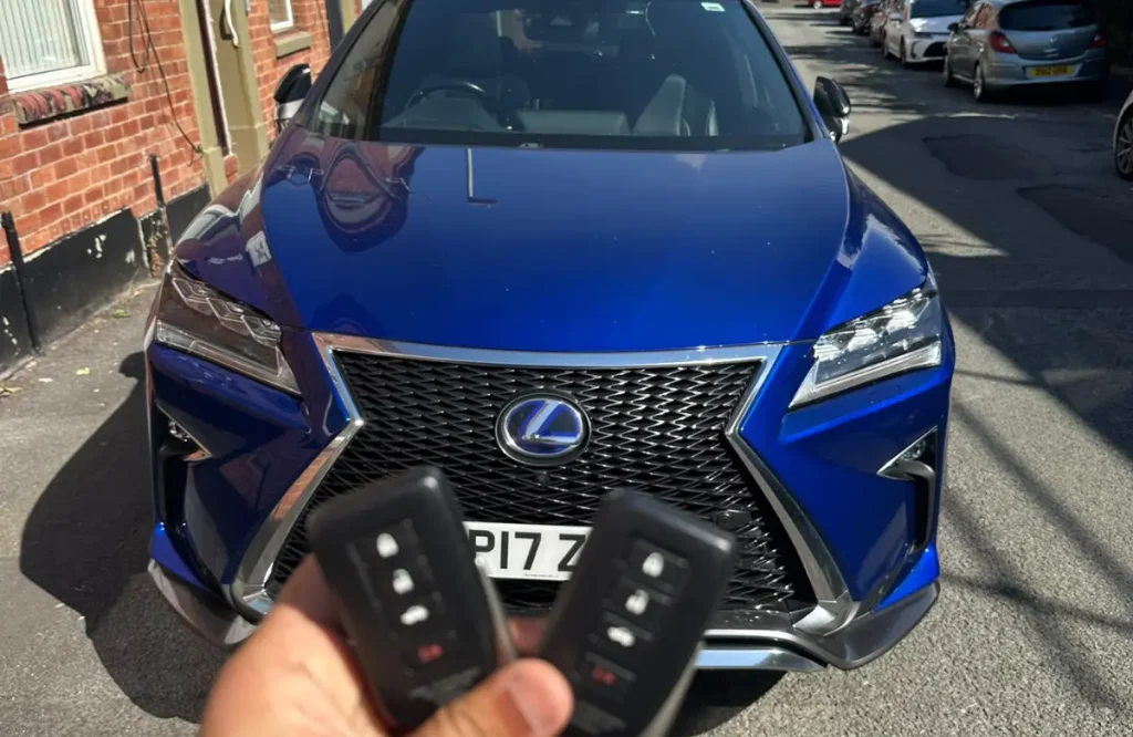 All key lost Lexus Nx350 2017