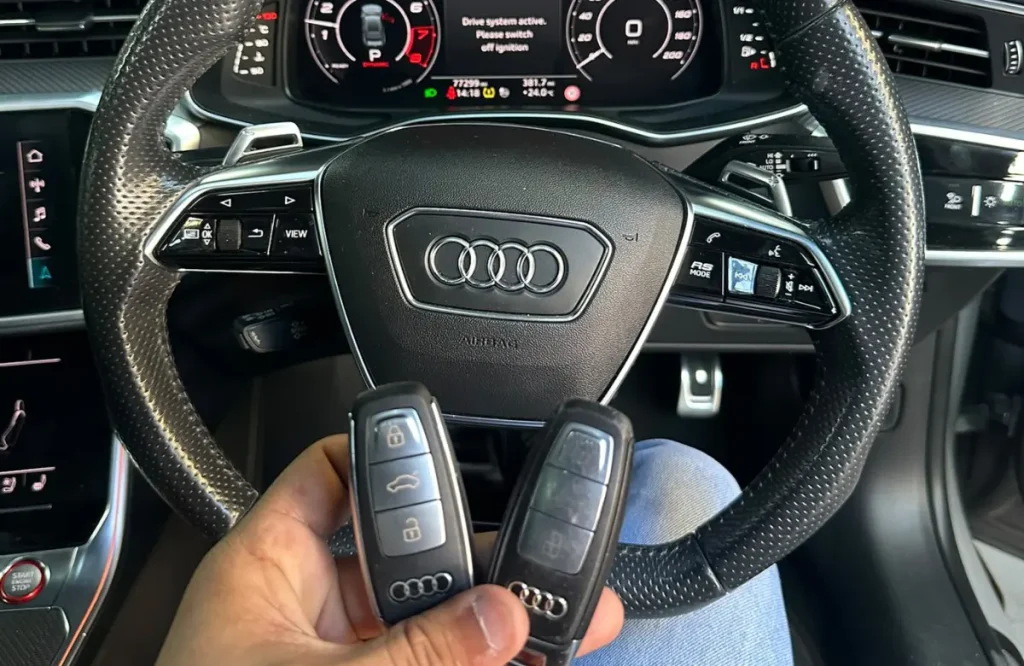 Audi S7 2019 spare key Manchester