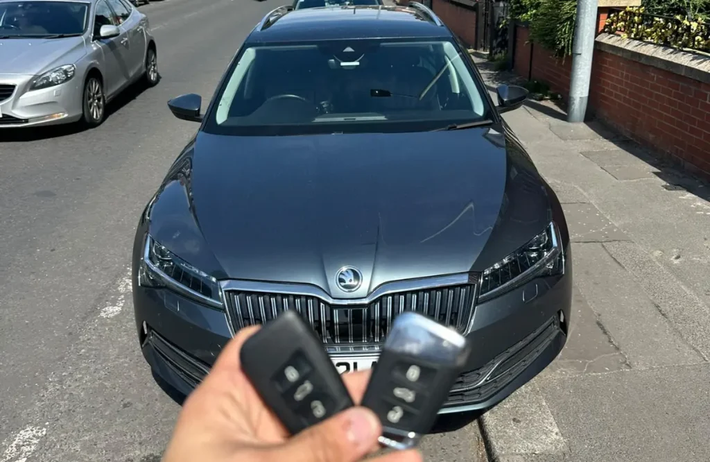 Skoda Superb spare key 2021